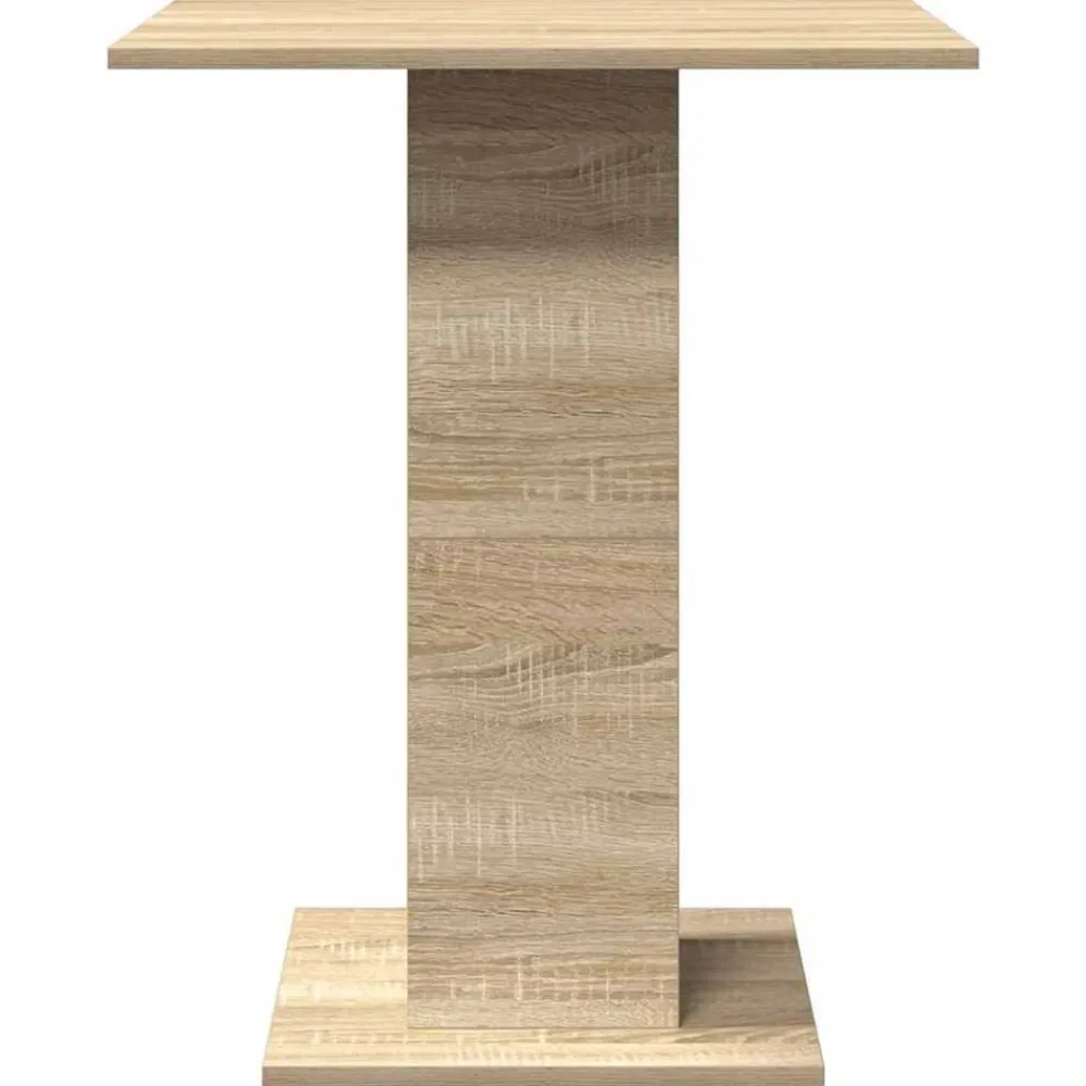 vidaXL Mesa de bistró contrachapada color 60x60x75 cm Roble Sonoma Best