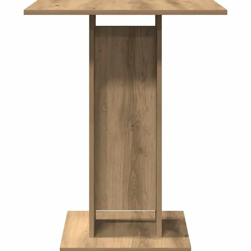 vidaXL Mesas-Mesa de bistró madera de ingeniería 60x60x75 cm
