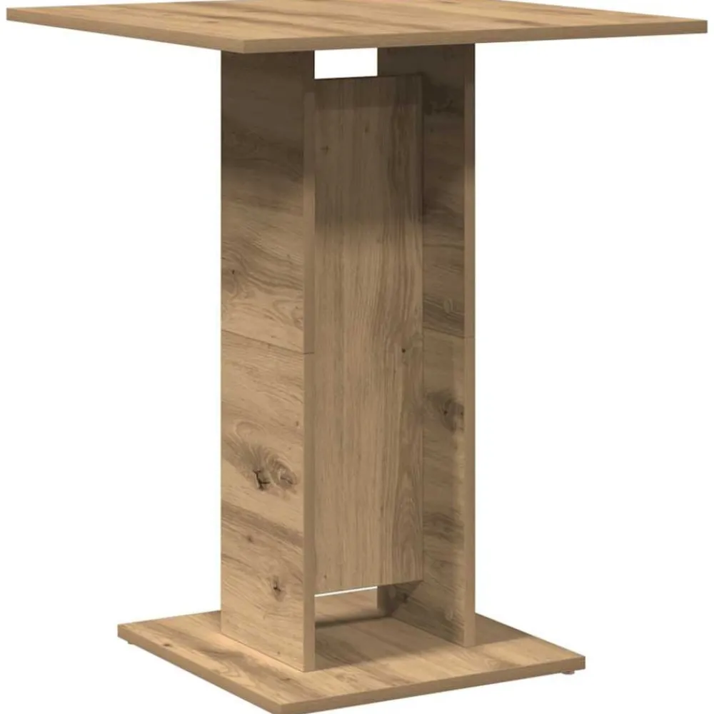 vidaXL Mesas-Mesa de bistró madera de ingeniería 60x60x75 cm