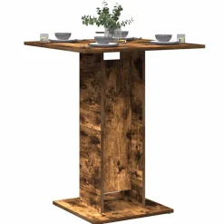 vidaXL Mesas-Mesa de bistró madera contrachapada 60x60x75 cm