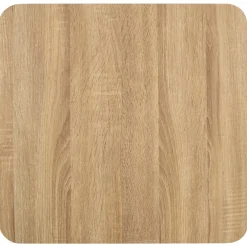 vidaXL Mesas-Mesa de bistró MDF marrón claro 50x50 cm