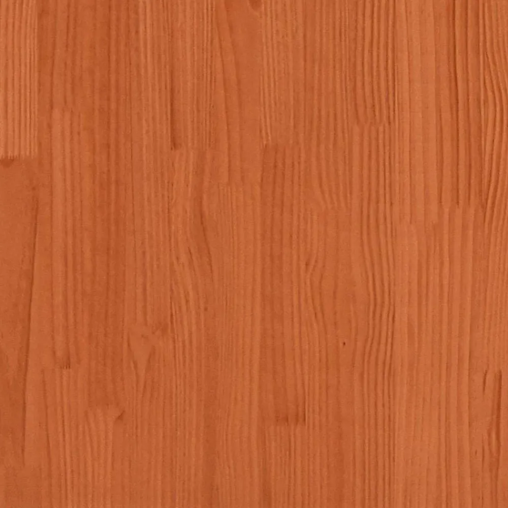 vidaXL Mesas-Mesa de Café 2 pcs Marrón cera Madera maciza de Pino