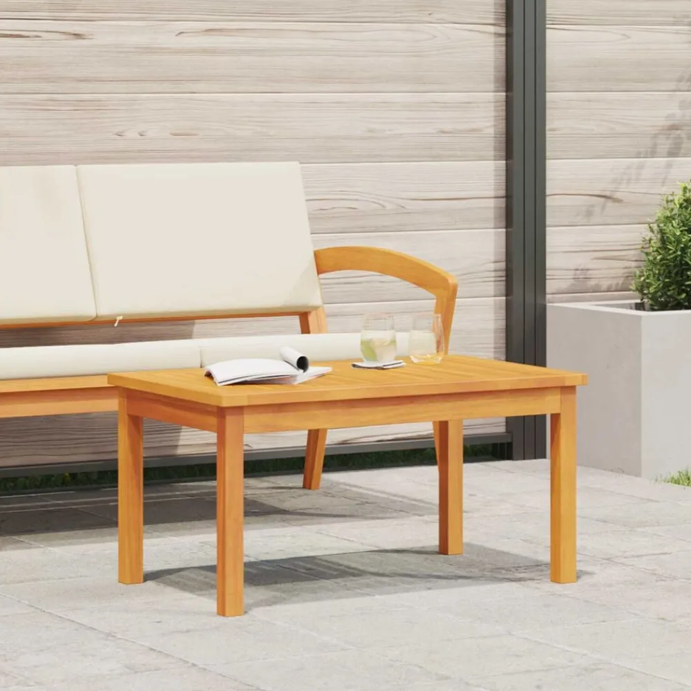 vidaXL Mesa de Café Aceite Natural Madera de Acacia Sólida Sale