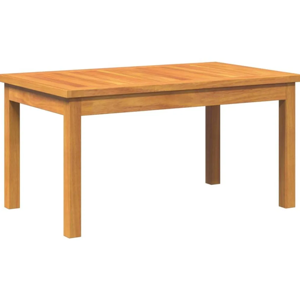 vidaXL Mesa de Café Aceite Natural Madera de Acacia Sólida Sale