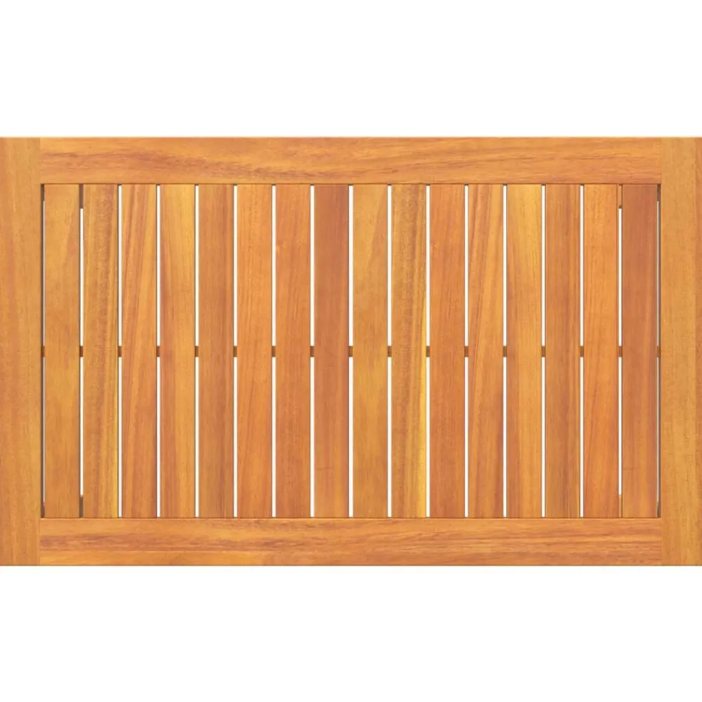 vidaXL Mesa de Café Aceite Natural Madera de Acacia Sólida Sale