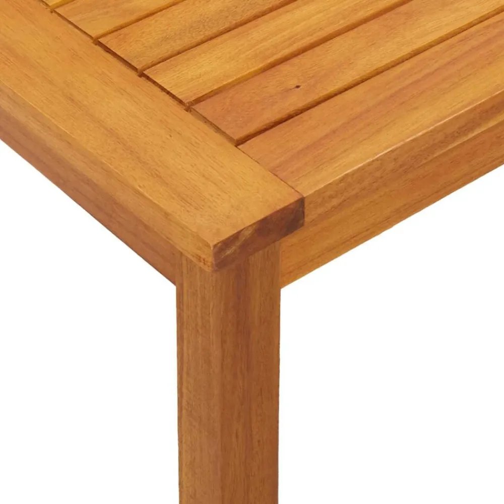 vidaXL Mesa de Café Aceite Natural Madera de Acacia Sólida Sale