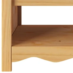 vidaXL Mesas-Mesa de Café con cajón Drammen Roble 99 x 55 x 45 cm