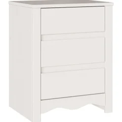 vidaXL Mesa de Café Drammen 45 x 35 x 56 cm Madera de pino macizo White Hot