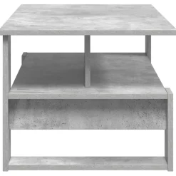 vidaXL Mesa de Café Gris Concreto 90 x 50 x 40 cm Madera de ingeniería Gris hormig&oacute;n Best