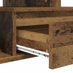 vidaXL Mesa de Café Madera vieja 90 x 49 x 45 cm Madera de ingeniería Madera envejecida Hot