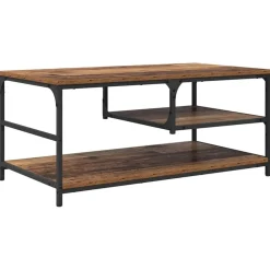 vidaXL Mesas-Mesa de Café 90 x 49 x 40 cm Madera contrachapada