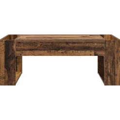 vidaXL Mesa de Café Madera vieja 110 x 50 x 41 cm Madera de ingeniería Madera envejecida Online