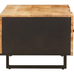 vidaXL Mesas-Mesa de Café Marrón 100 x 54 x 40 cm Madera de mango maciza
