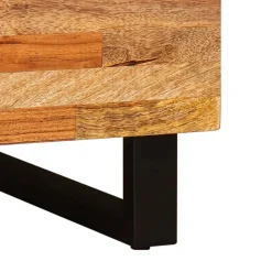 vidaXL Mesas-Mesa de Café Marrón 100 x 54 x 40 cm Madera de mango maciza