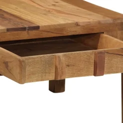 vidaXL Mesas-Mesa de Café Marrón 110 x 54 x 35 cm Madera sólida recuperada
