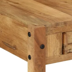 vidaXL Mesas-Mesa de Café Marrón 110 x 54 x 35 cm Madera sólida recuperada