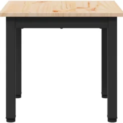 vidaXL Mesas-Mesa de Café 40 x 40 x 36 cm Madera de pino macizo