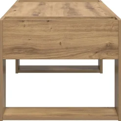 vidaXL Mesas-Mesa de Café Roble artesanal 110 x 50 x 41 cm