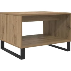 vidaXL Mesas-Mesa de Café 60 x 50 x 40 cm Madera contrachapada