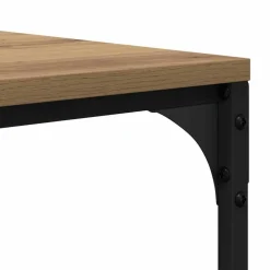 vidaXL Mesa de Café Roble artesanal 100 x 50 x 35 cm Roble artisan Outlet