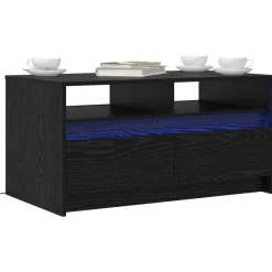 vidaXL Mesas-Mesa de Café 90 x 50 x 45 cm Madera de ingeniería
