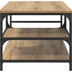 vidaXL Mesa de Café Roble artesanal 90 x 49 x 40 cm Roble artisan Sale
