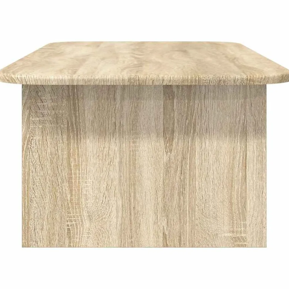 vidaXL Mesa de Café 93 x 53 x 33 cm Madera de ingeniería Roble Sonoma Online