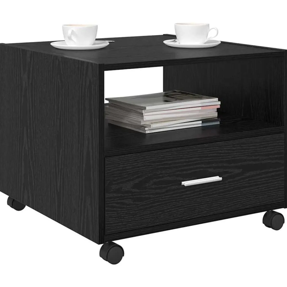 vidaXL Mesas-Mesa de Café 55 x 55 x 45cm Madera de ingeniería