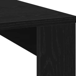 vidaXL Mesa de Café 100 x 100 x 35 cm Madera de ingeniería Roble negro Best
