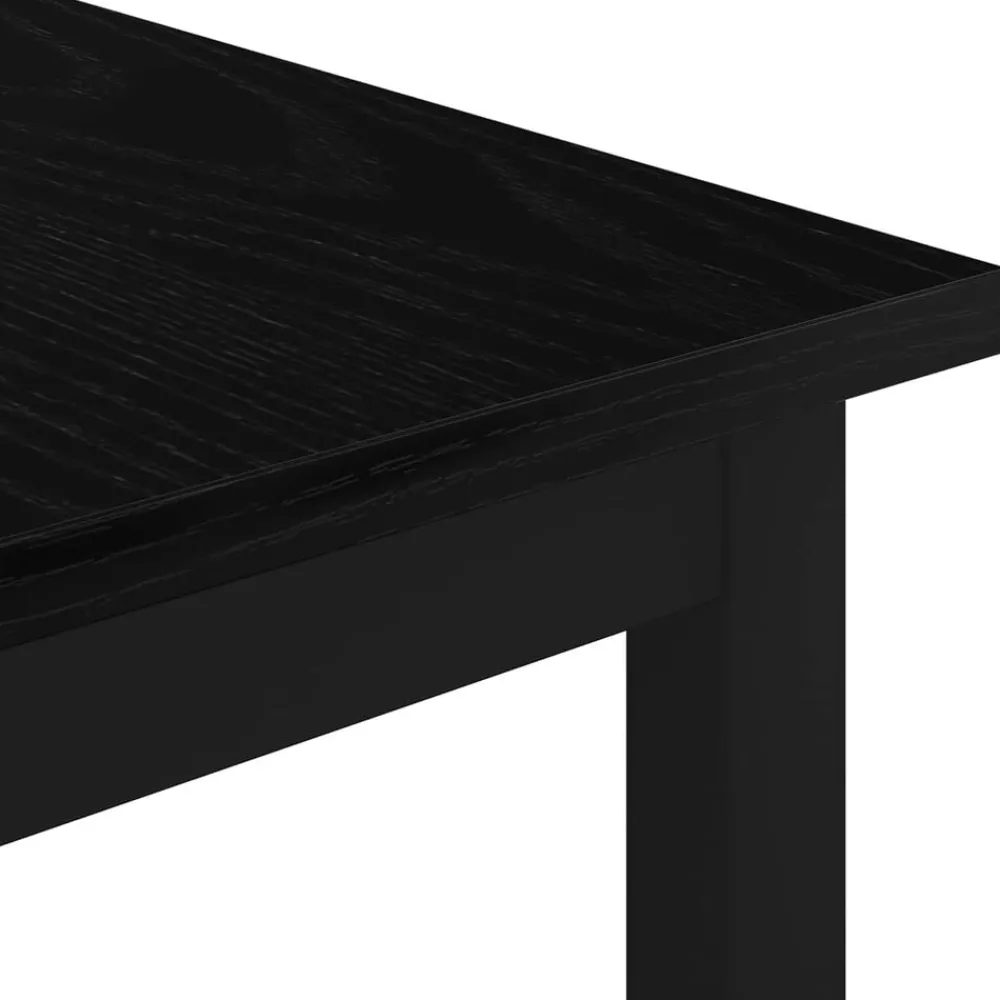 vidaXL Mesa de Café 40 x 40 x 36 cm Madera de ingeniería Roble negro Best