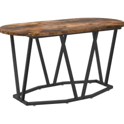 vidaXL Mesa de Café 80 x 40 x 40.5 cm Roble ahumado Best