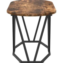 vidaXL Mesa de Café 80 x 40 x 40.5 cm Roble ahumado Best