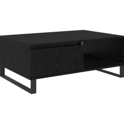 vidaXL Mesas-Mesa de Café 90 x 60 x 35 cm Madera de ingeniería