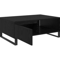 vidaXL Mesas-Mesa de Café 90 x 60 x 35 cm Madera de ingeniería