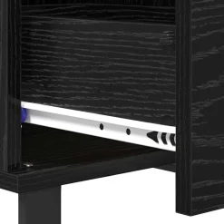 vidaXL Mesa de Café 55 x 55 x 36,5 cm Madera de ingeniería Roble negro Hot