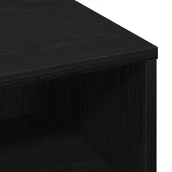 vidaXL Mesa de Café 60 x 60 x 30 cm Madera de ingeniería Roble negro Online
