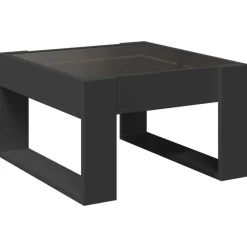 vidaXL Mesas-Mesa de centro con Infinity LED 50x53x30 cm