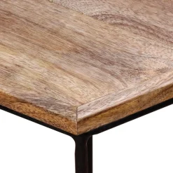 vidaXL Mesa de centro de madera maciza de mango 56x48x40 cm Best