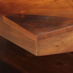 vidaXL Mesa de centro de madera maciza 90x60x30 cm acacia Hot