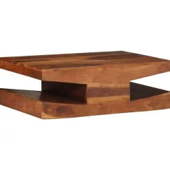 vidaXL Mesa de centro de madera maciza 90x60x30 cm acacia Hot
