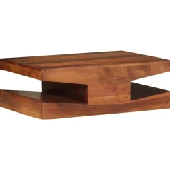 vidaXL Mesa de centro de madera maciza 90x60x30 cm acacia Hot