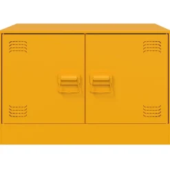vidaXL Mesas-Mesa de centro de acero 67x50x44 cm