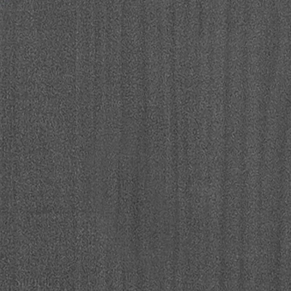 vidaXL Mesa de centro de madera maciza de pino 75x50x33,5 cm Gris Sale
