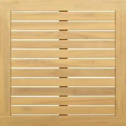 vidaXL Muebles De Jardín-Mesa de centro de jardín madera maciza de acacia 60x60x36 cm