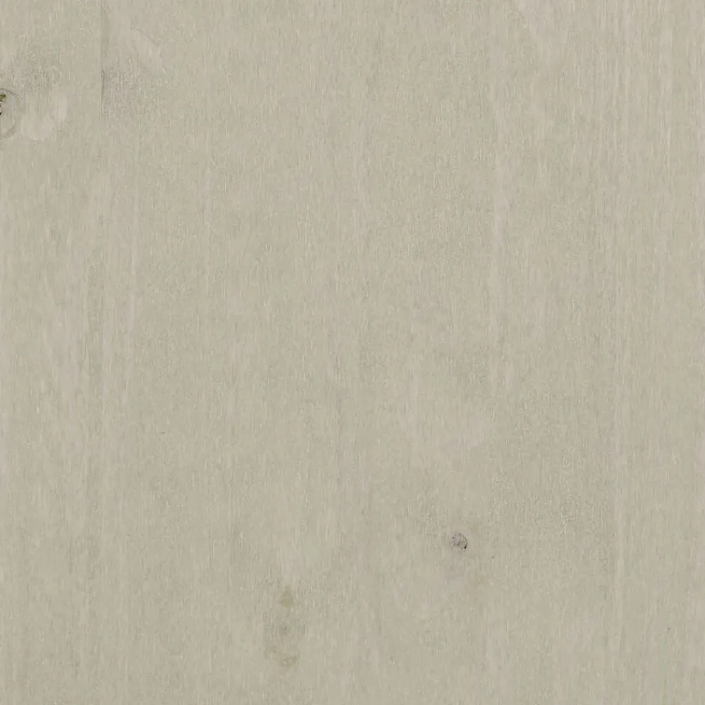 vidaXL Mesa de centro HAMAR madera maciza de pino 100x55x35 cm Blanco Hot