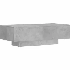 vidaXL Mesa de centro madera de ingeniería gris hormigón 100x49,5x31cm Gris hormig&oacute;n Online