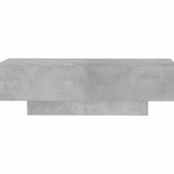 vidaXL Mesa de centro madera de ingeniería gris hormigón 100x49,5x31cm Gris hormig&oacute;n Online