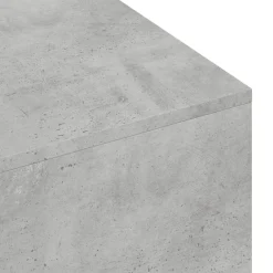 vidaXL Mesa de centro madera de ingeniería gris hormigón 100x49,5x31cm Gris hormig&oacute;n Online
