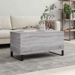 vidaXL Mesas-Mesa de centro madera contrachapada 90x44,5x45 cm