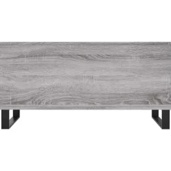 vidaXL Mesas-Mesa de centro madera contrachapada 90x44,5x45 cm